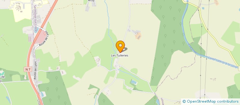 localisation de l'entreprise MONSIEUR MICHEL RICHERT  SERMOISE-SUR-LOIRE