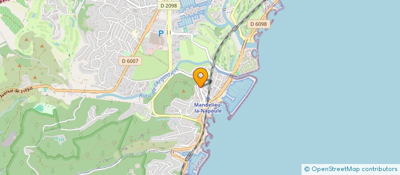 localisation de l'entreprise MONSIEUR MICHEL RICHON  MANDELIEU-LA-NAPOULE