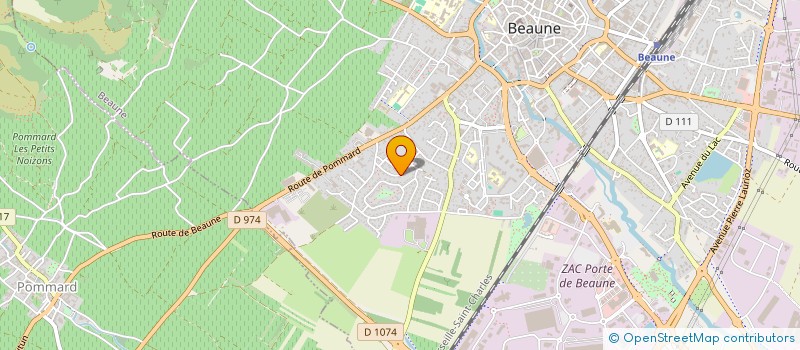 localisation de l'entreprise MONSIEUR MICHEL RIDET à BEAUNE