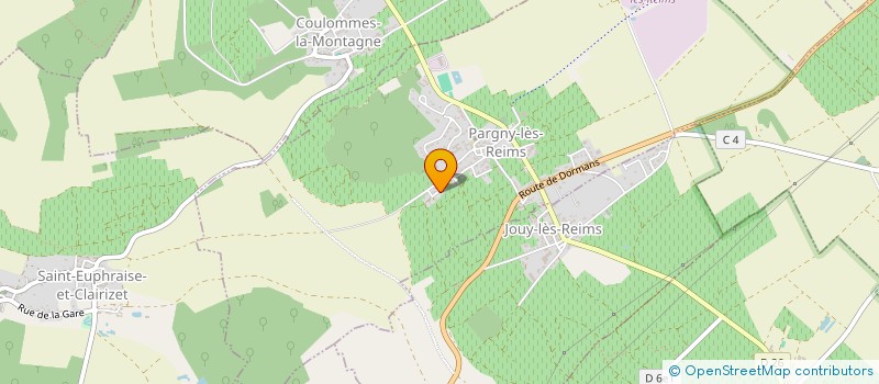 localisation de l'entreprise MONSIEUR MICHEL RIFFLET  PARGNY-LES-REIMS