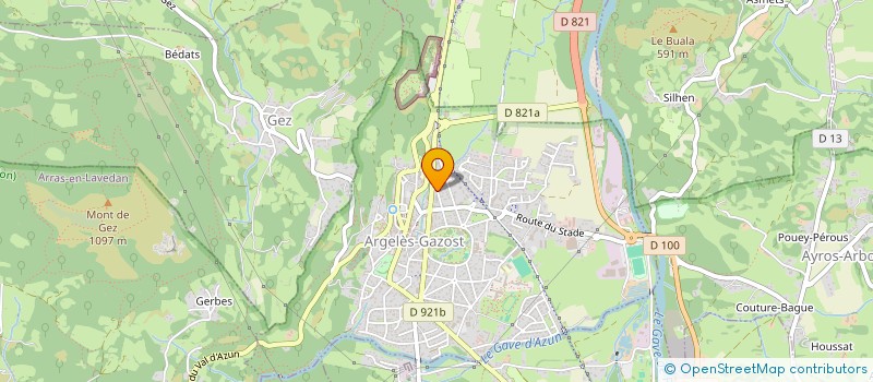 localisation de l'entreprise MONSIEUR MICHEL RIGOT  ARGELES-GAZOST