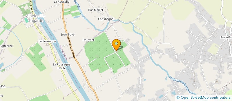 localisation de l'entreprise MONSIEUR MICHEL RINAUDO  MONTAUBAN