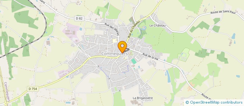 localisation de l'entreprise MONSIEUR MICHEL RIOLI  COMMEQUIERS