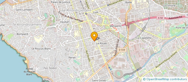 localisation de l'entreprise MONSIEUR MICHEL RIPERT à MARSEILLE