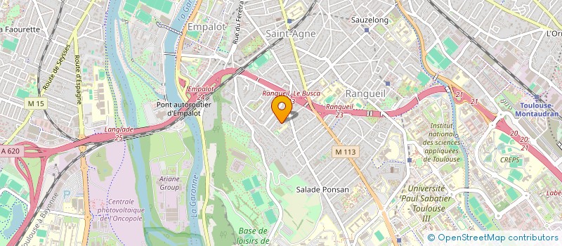 localisation de l'entreprise MONSIEUR MICHEL RIQUELME à TOULOUSE