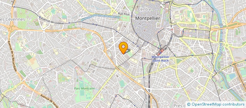 localisation de l'entreprise MONSIEUR MICHEL RIU à MONTPELLIER