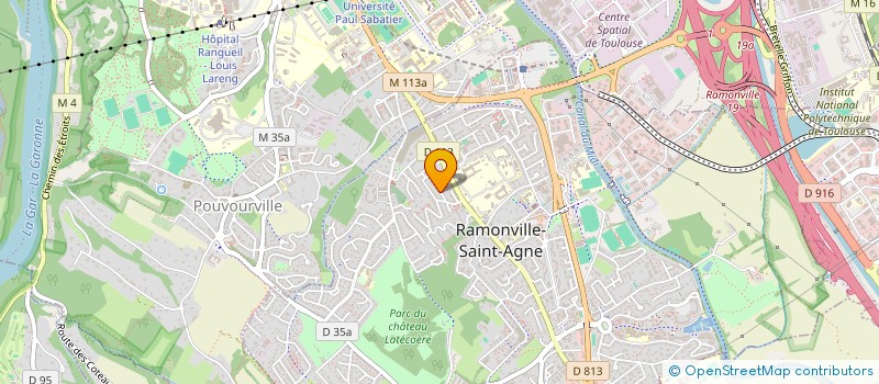 localisation de l'entreprise MONSIEUR MICHEL RIVALLAND à RAMONVILLE-SAINT-AGNE
