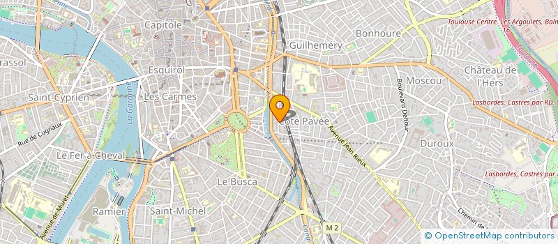 localisation de l'entreprise MONSIEUR MICHEL RIVEAU à TOULOUSE