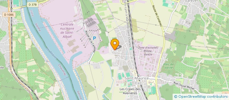 localisation de l'entreprise MONSIEUR MICHEL RIVIERE  SABLONS