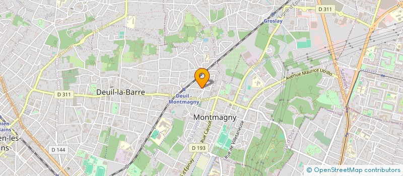 localisation de l'entreprise MONSIEUR MICHEL ROBALO  DEUIL-LA-BARRE