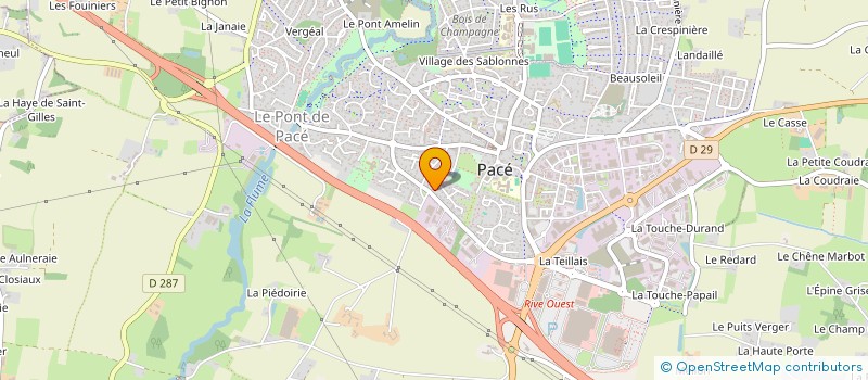 localisation de l'entreprise MONSIEUR MICHEL ROBERT  PACE