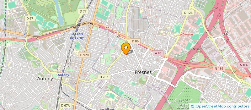 localisation de l'entreprise MONSIEUR MICHEL ROBERT  FRESNES