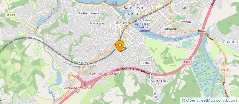 localisation de l'entreprise MONSIEUR MICHEL ROBIN à CIBOURE