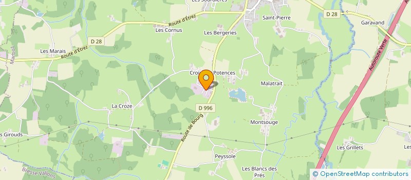 localisation de l'entreprise MONSIEUR MICHEL ROBIN  MARBOZ