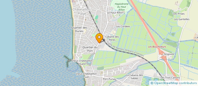 localisation de l'entreprise MONSIEUR MICHEL ROCCA à CHATELAILLON-PLAGE