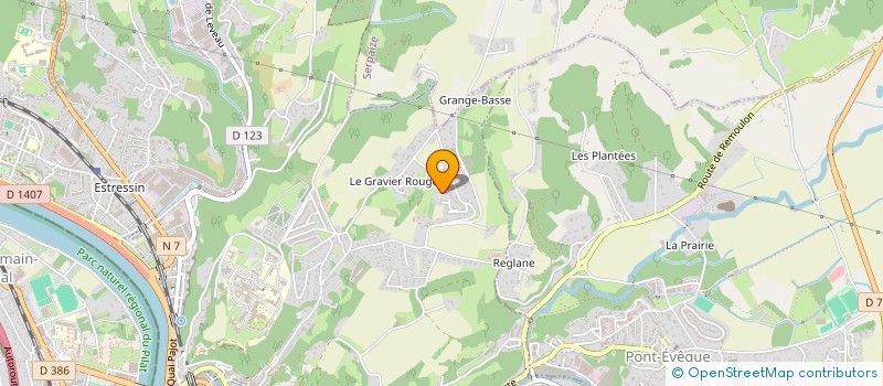 localisation de l'entreprise MONSIEUR MICHEL ROCHAS à VIENNE