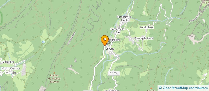 localisation de l'entreprise MONSIEUR MICHEL ROCHE  PROVEYSIEUX