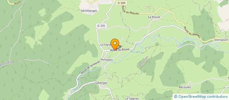 localisation de l'entreprise MONSIEUR MICHEL ROCHE à SAUGUES