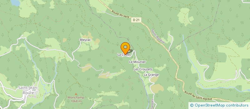 localisation de l'entreprise MONSIEUR MICHEL ROCHE  BELSENTES