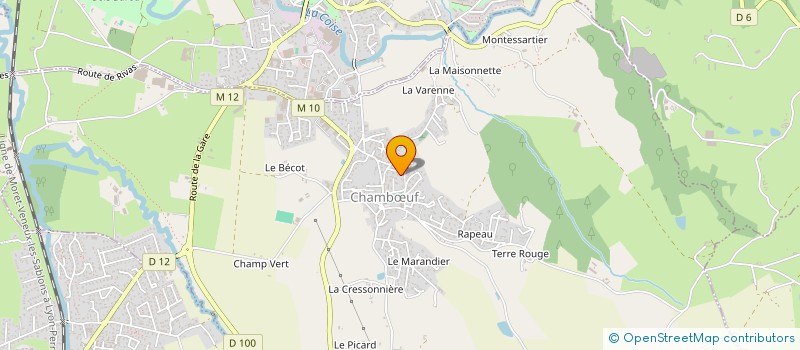 localisation de l'entreprise MONSIEUR MICHEL ROCHE à CHAMBŒUF