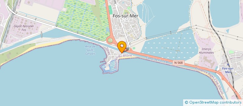 localisation de l'entreprise MONSIEUR MICHEL ROCHER à FOS-SUR-MER