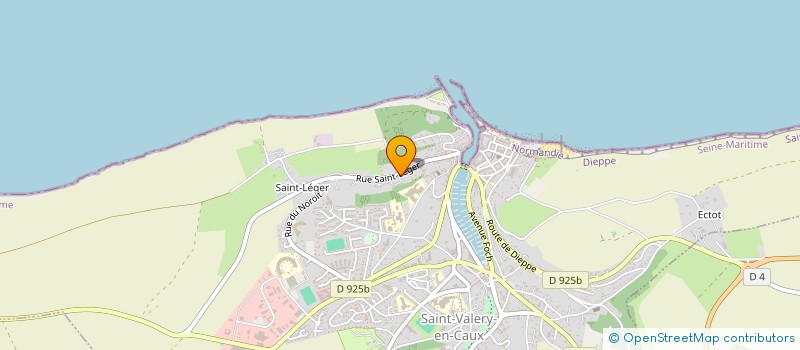 localisation de l'entreprise MONSIEUR MICHEL RODRIGUES DA SILVA  SAINT-VALERY-EN-CAUX