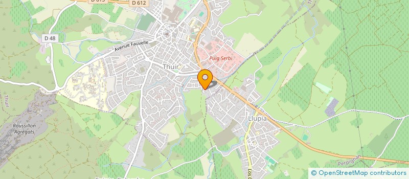 localisation de l'entreprise MONSIEUR MICHEL RODRIGUEZ  PASSA