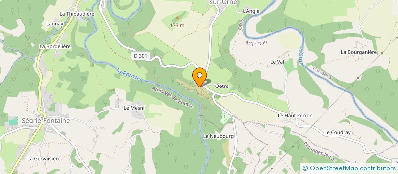 localisation de l'entreprise MONSIEUR MICHEL ROGER à SAINT-PHILBERT-SUR-ORNE