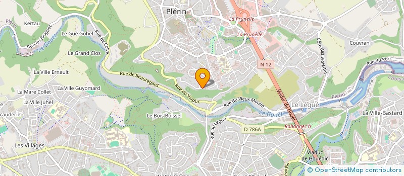 localisation de l'entreprise MONSIEUR MICHEL ROGER  PLERIN