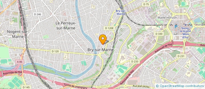 localisation de l'entreprise MONSIEUR MICHEL ROGER SELLIER à BRY-SUR-MARNE