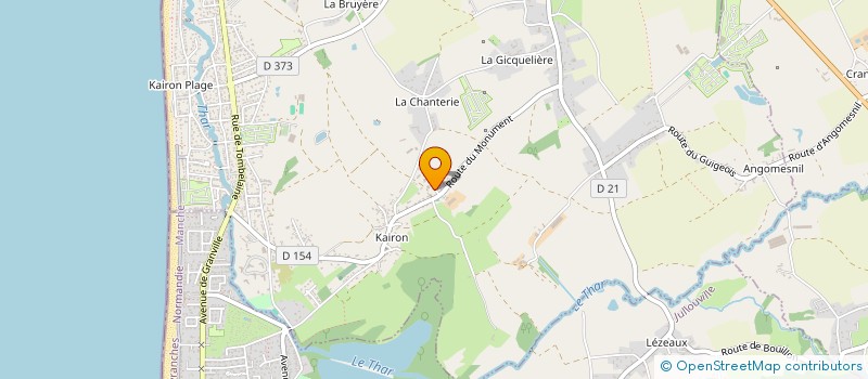 localisation de l'entreprise MONSIEUR MICHEL ROLLAND  SAINT-PAIR-SUR-MER