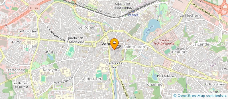 localisation de l'entreprise MONSIEUR MICHEL ROLLAND à VANNES