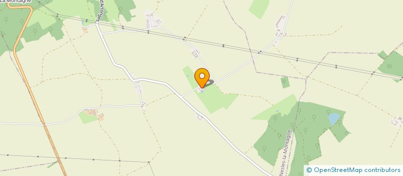 localisation de l'entreprise MONSIEUR MICHEL ROMAIN  NESLES-LA-MONTAGNE