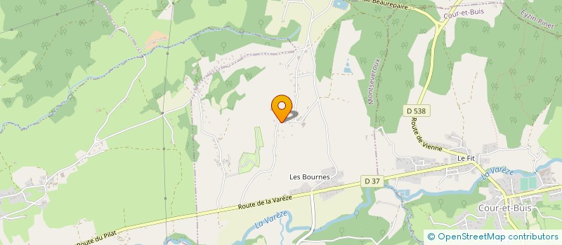 localisation de l'entreprise MONSIEUR MICHEL ROMEAS à MONTSEVEROUX