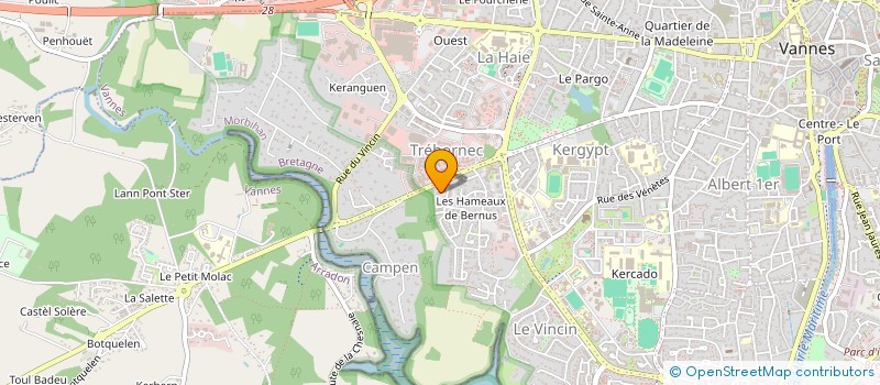 localisation de l'entreprise MONSIEUR MICHEL ROPELATO à VANNES