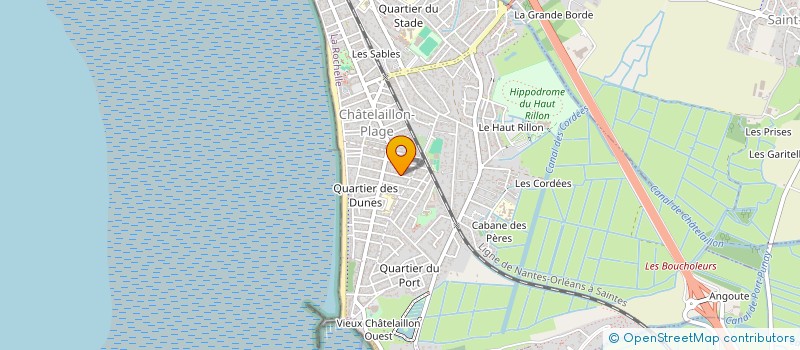 localisation de l'entreprise MONSIEUR MICHEL ROQUIER à CHATELAILLON-PLAGE