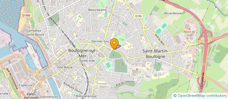 localisation de l'entreprise MONSIEUR MICHEL ROSELLINI  SAINT-MARTIN-BOULOGNE