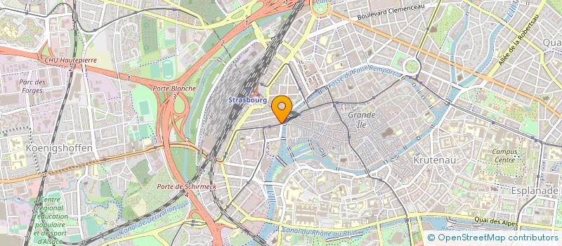 localisation de l'entreprise MONSIEUR MICHEL ROSENCOURT à STRASBOURG