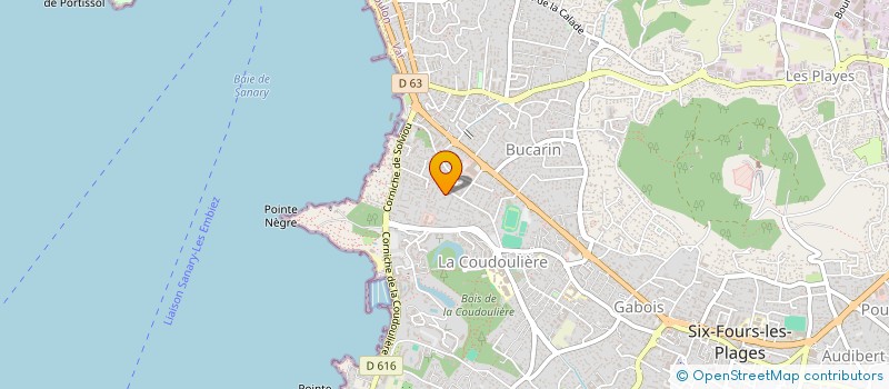 localisation de l'entreprise MONSIEUR MICHEL ROSSELLO à SIX-FOURS-LES-PLAGES