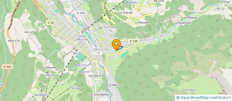 localisation de l'entreprise MONSIEUR MICHEL ROSSET à MORZINE