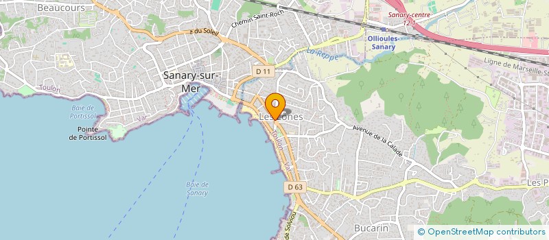 localisation de l'entreprise MONSIEUR MICHEL ROSSI à SIX-FOURS-LES-PLAGES