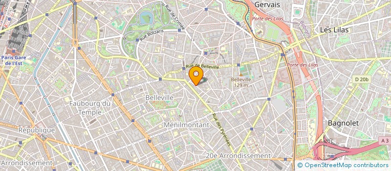 localisation de l'entreprise MONSIEUR MICHEL ROSSIGNOL  PARIS