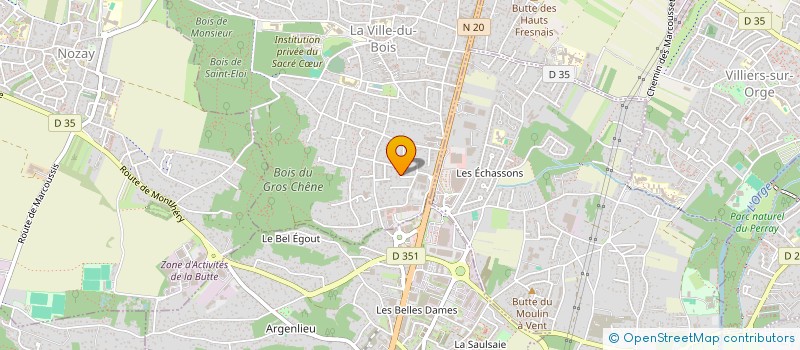 localisation de l'entreprise MONSIEUR MICHEL ROUAULT à LA VILLE-DU-BOIS