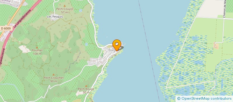 localisation de l'entreprise MONSIEUR MICHEL ROUCH  BAGES