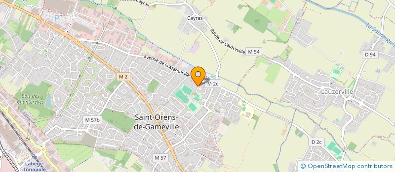 localisation de l'entreprise MONSIEUR MICHEL ROUILHAC  SAINT-ORENS-DE-GAMEVILLE