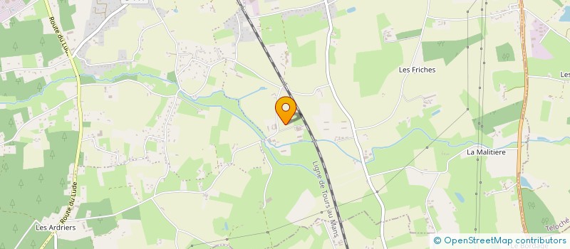 localisation de l'entreprise MONSIEUR MICHEL ROUILLARD  LAIGNE-EN-BELIN