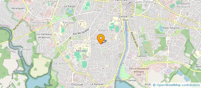 localisation de l'entreprise MONSIEUR MICHEL ROUILLARD à VANNES