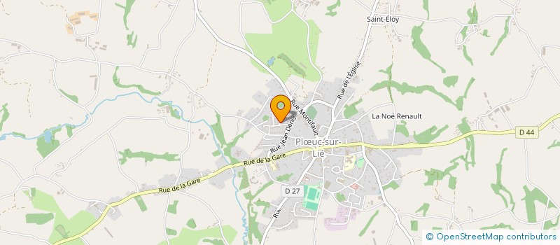 localisation de l'entreprise MONSIEUR MICHEL ROUILLE à PLOEUC-L'HERMITAGE