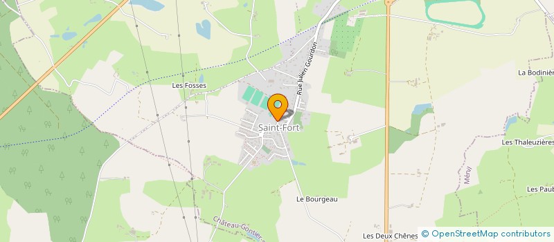 localisation de l'entreprise MONSIEUR MICHEL ROUILLERE  CHATEAU-GONTIER-SUR-MAYENNE