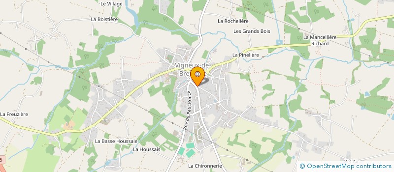 localisation de l'entreprise MONSIEUR MICHEL ROULEAU à VIGNEUX-DE-BRETAGNE